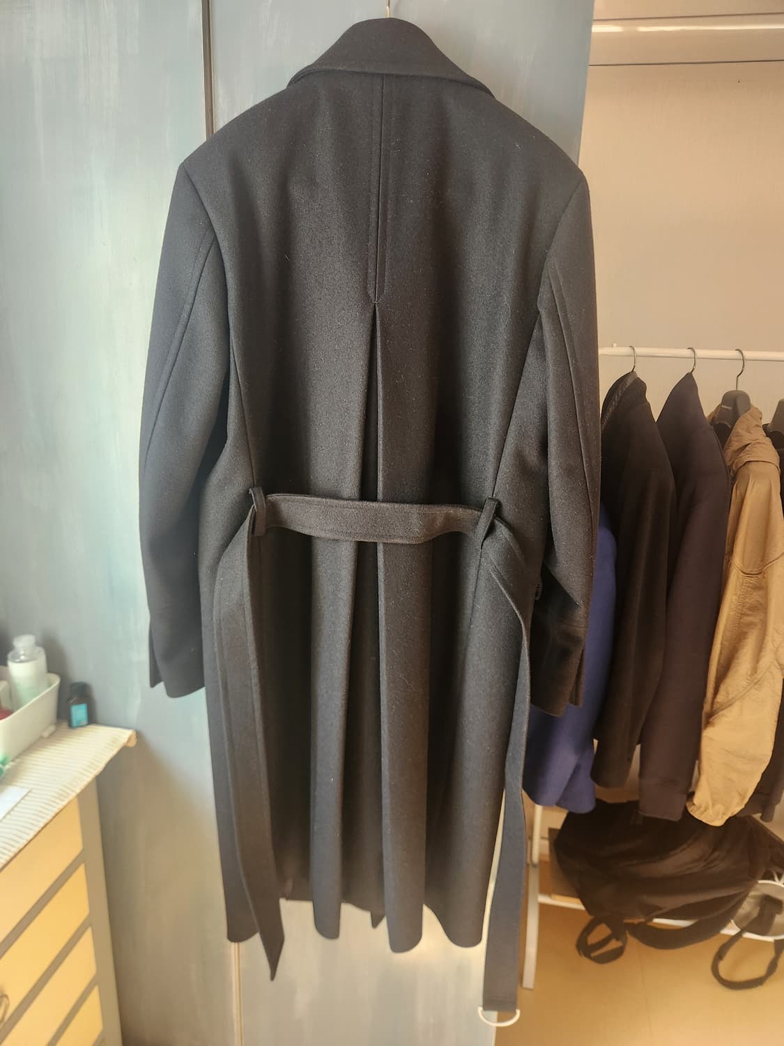 마마가리 / 발마칸 히든버튼 벨티드 코트 / 48(100~105) 상품이미지2