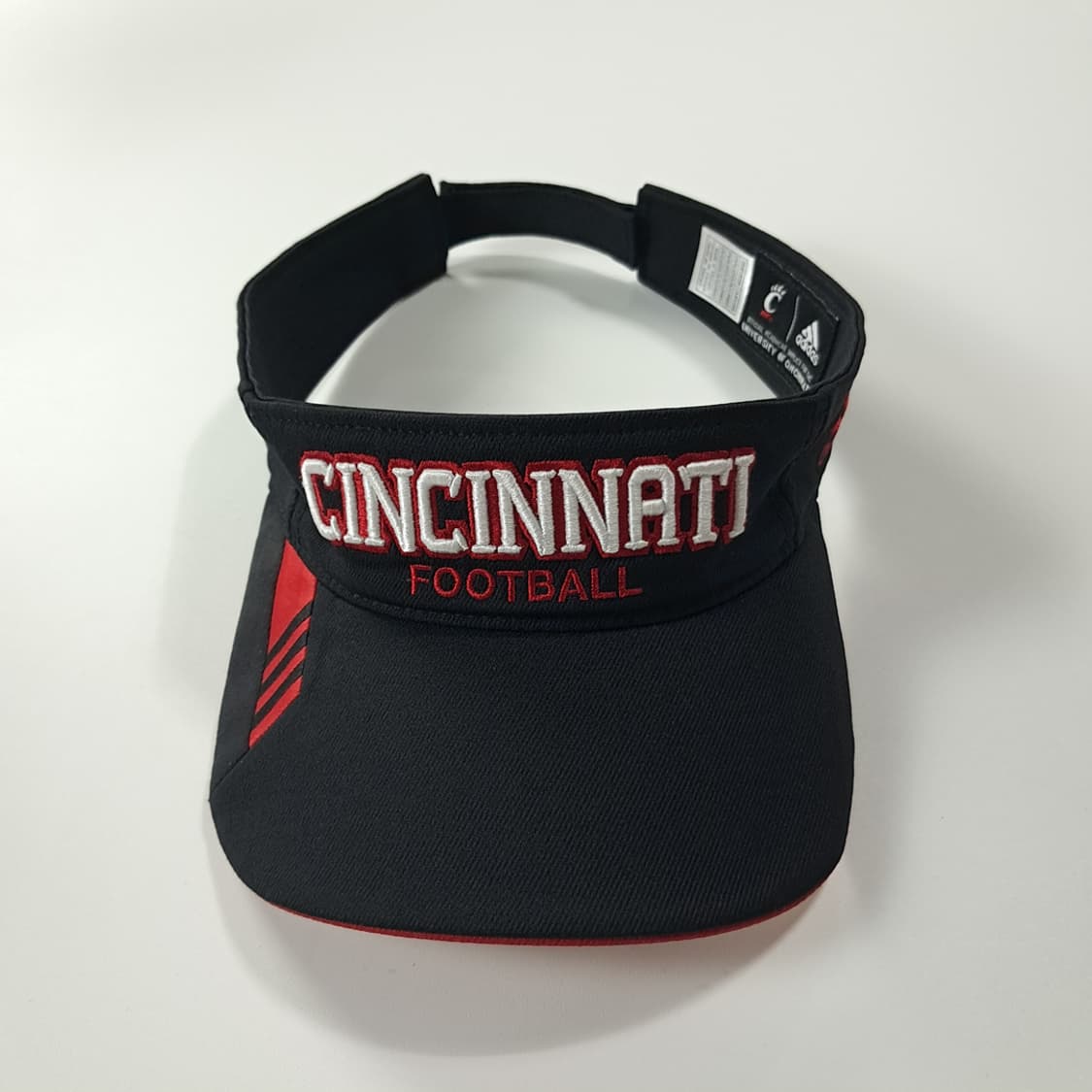 아디다스 신시내티 대학교 베어캣츠 풋볼 블랙 썬바이저 P2104 상품이미지3
