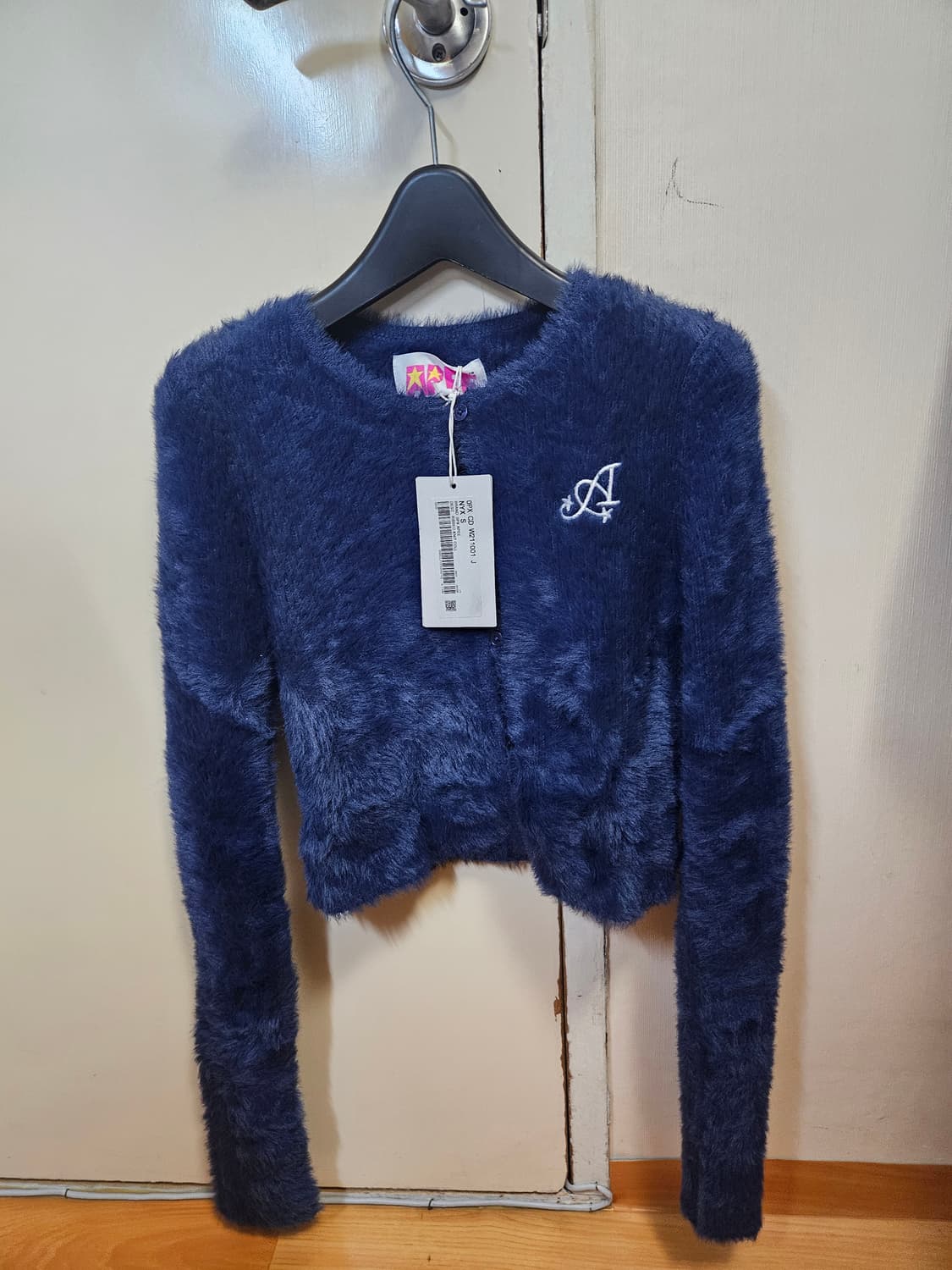 S) 베이프 에이피 Bape Apee 모헤어 가디건 상품이미지1