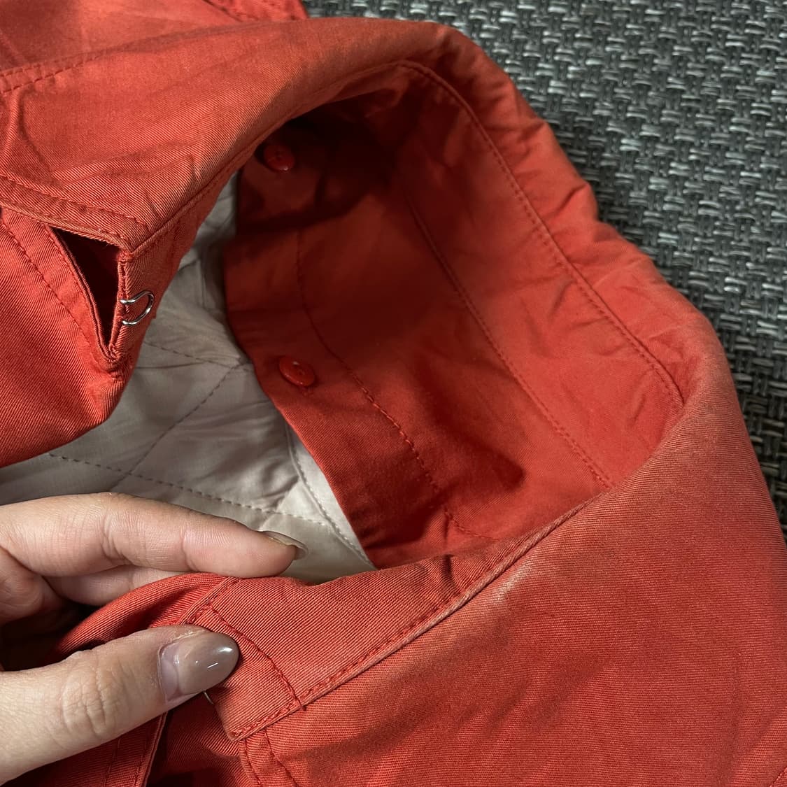  JPN 오렌지 트렌치 더블코트 상품이미지7