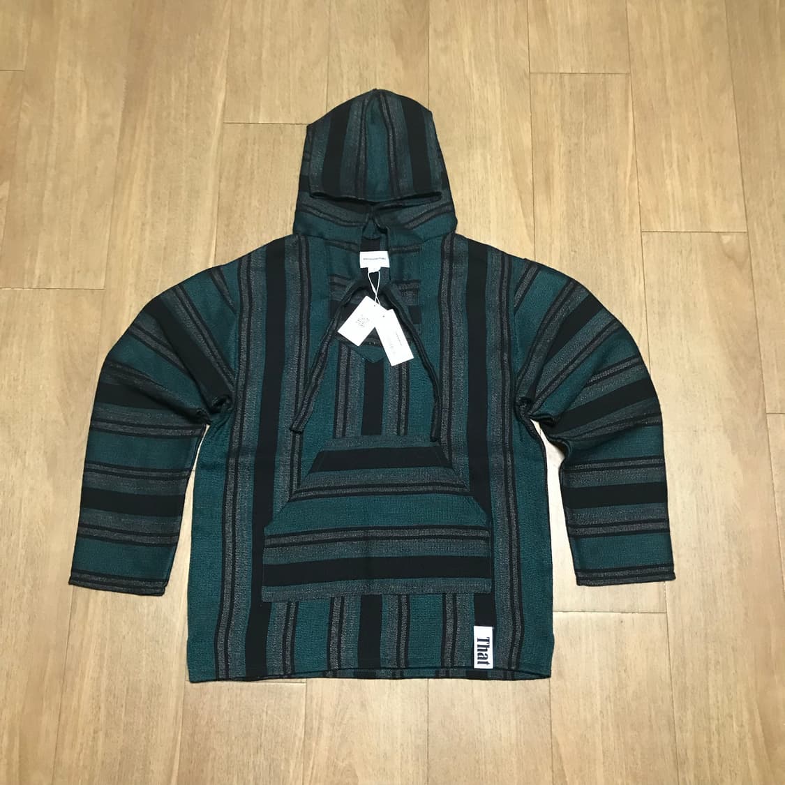 디스이즈네버댓 baja hoodie green (m) 상품이미지3