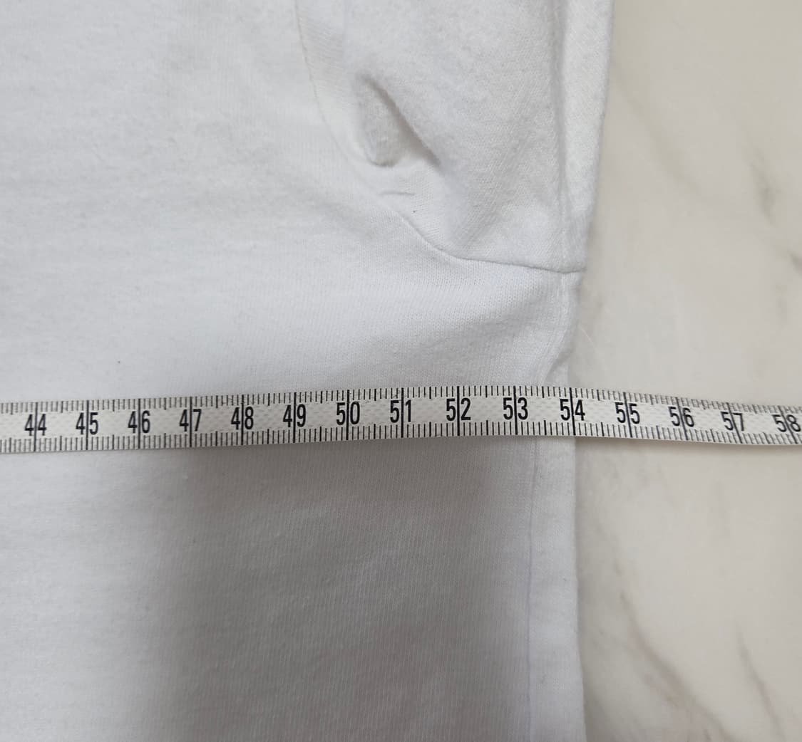 꼼데가르송 X 나이키 화이트 로고 반팔티 상품이미지3