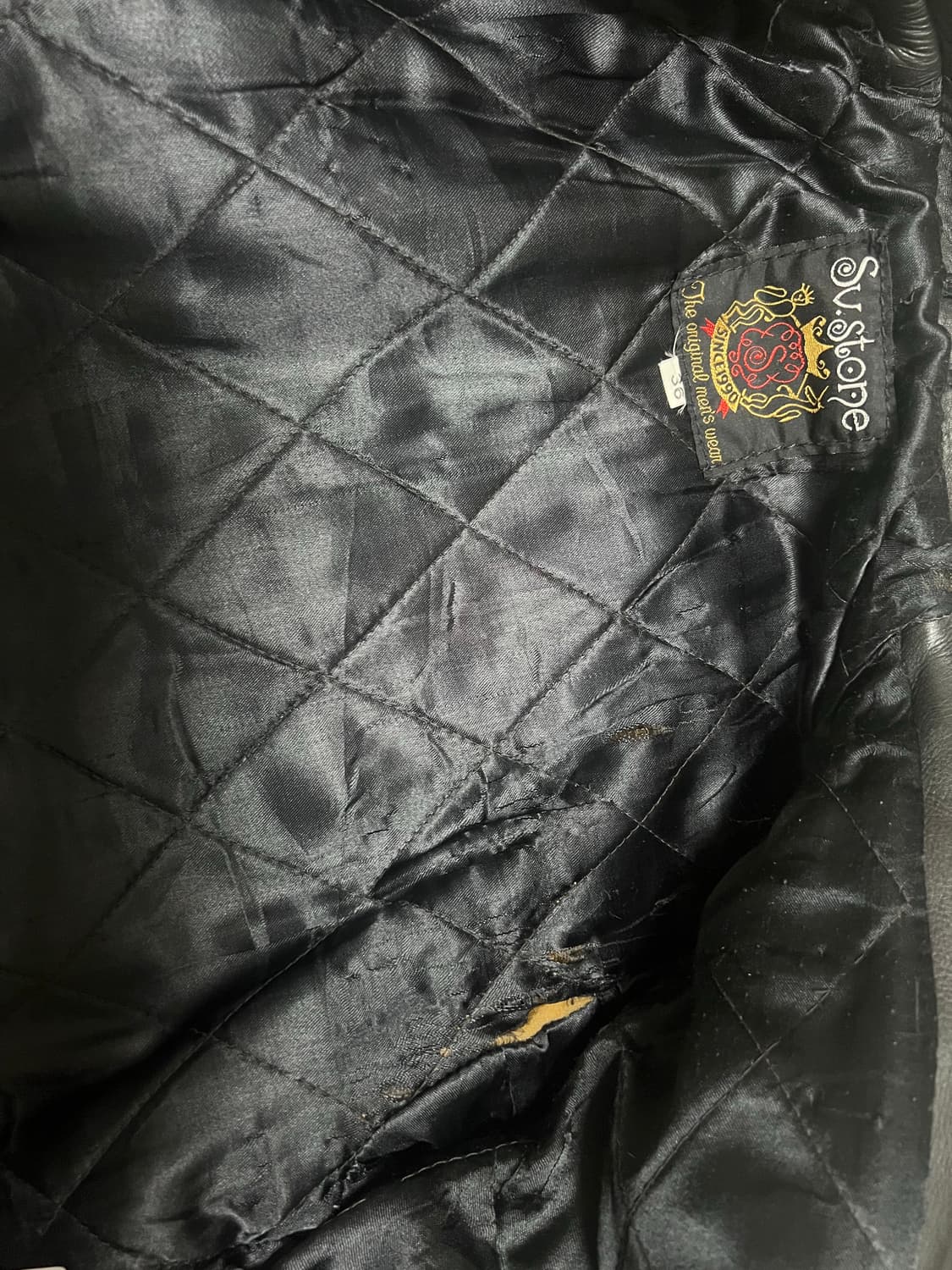 Silver stone 1st type 레더 트러커 자켓 상품이미지6