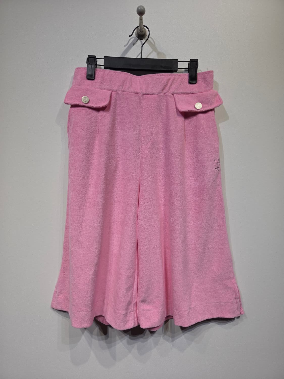 Juicy Couture(쥬시꾸뛰르) 테리 와이드 숏 팬츠 상품이미지2