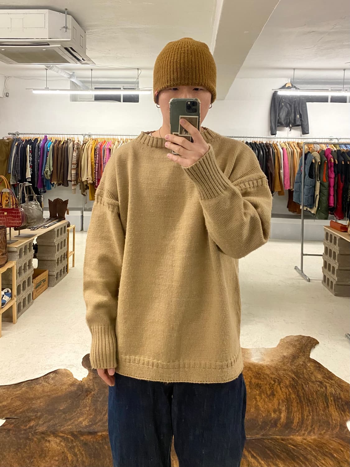 프릭스스토어 모크넥 오버핏 니트 상품이미지2