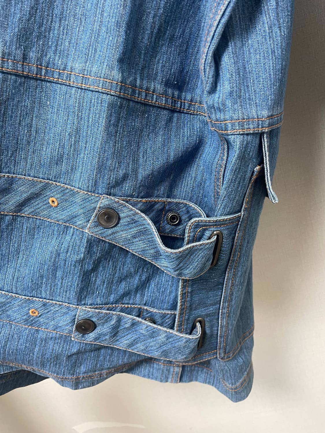 빈티지 데님 코트 상품이미지6