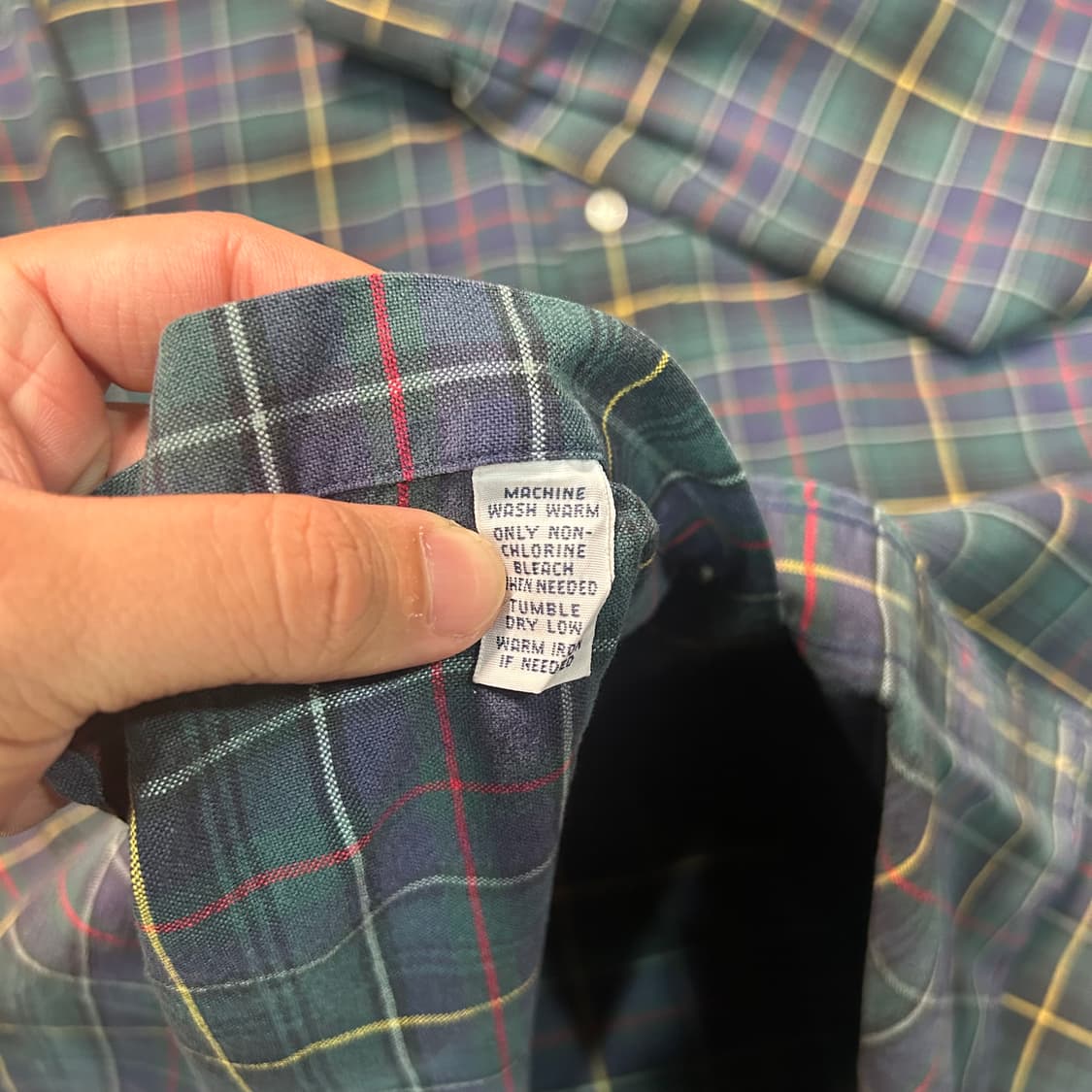 [2XL]폴로 랄프로렌 그린 체크셔츠 상품이미지5