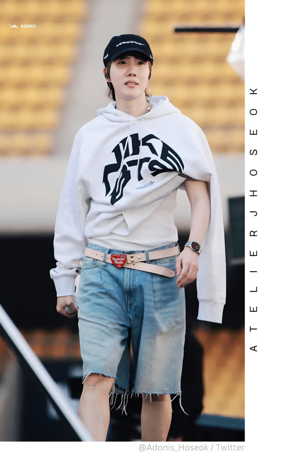 [L/XL]나이키 BTS 콜라보 클럽캡 모자 한국 한정 상품이미지4