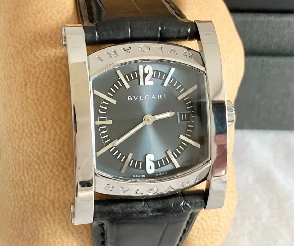 불가리 아시오마 AA39S 39mm 쿼츠 중형 사이즈(남녀공용) 상품이미지1