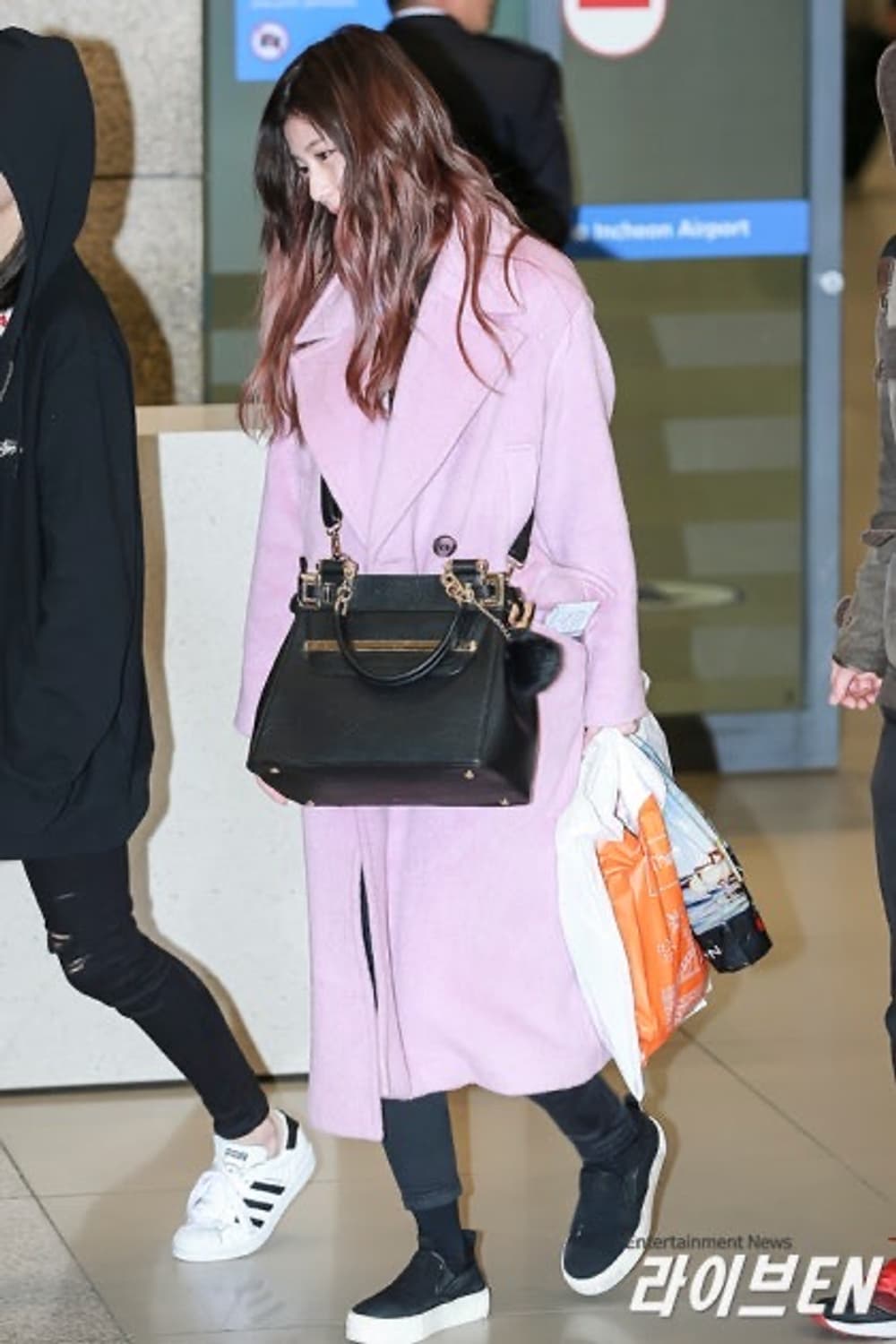 프릭스 라일락핑크 울 알파카 코트 상품이미지1