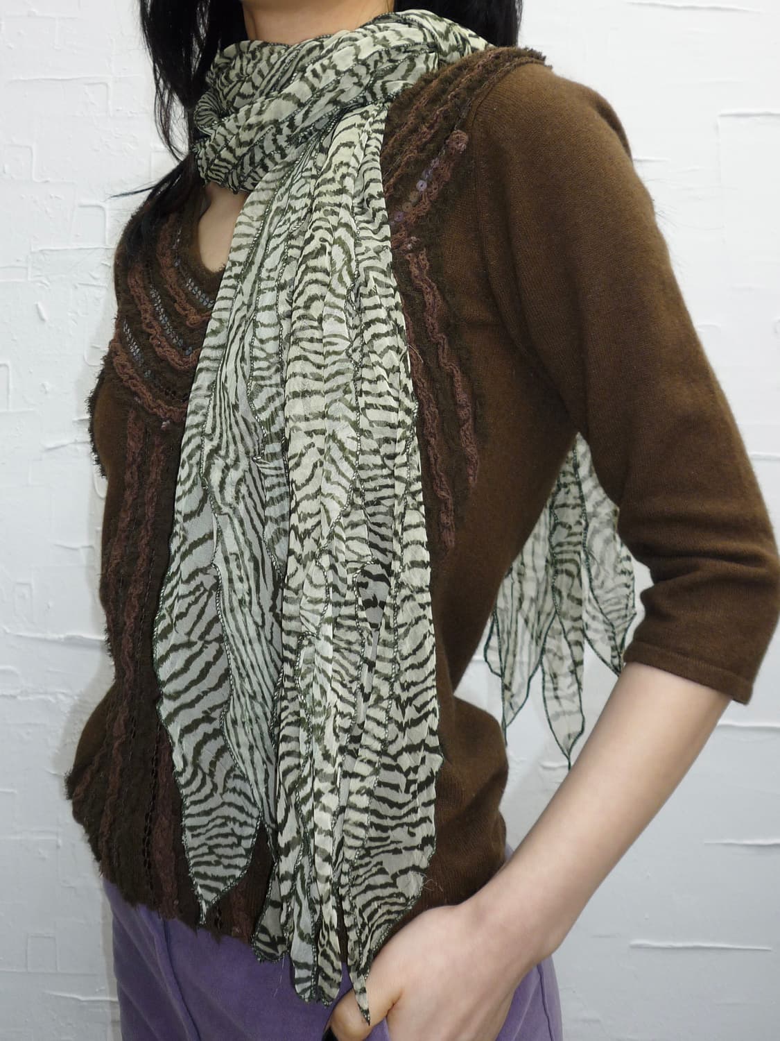 verdant marble scarf 상품이미지1