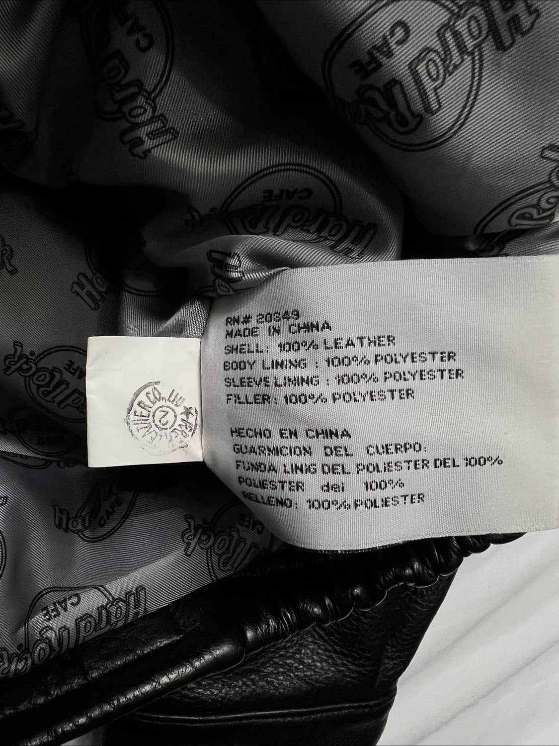 하드락카페 가죽자켓 상품이미지7