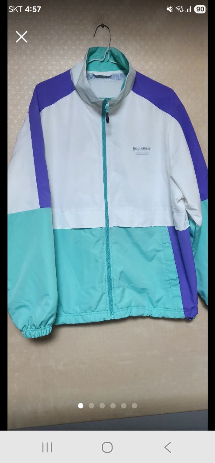 스파오 남성 져지 점퍼m95사이즈새급 가격인하 상품이미지1