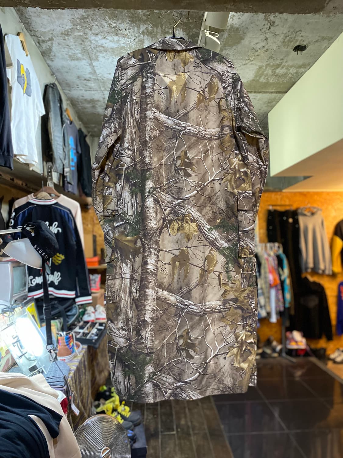 stussy X REALTREE 스투시 헌팅 코트 M 상품이미지7