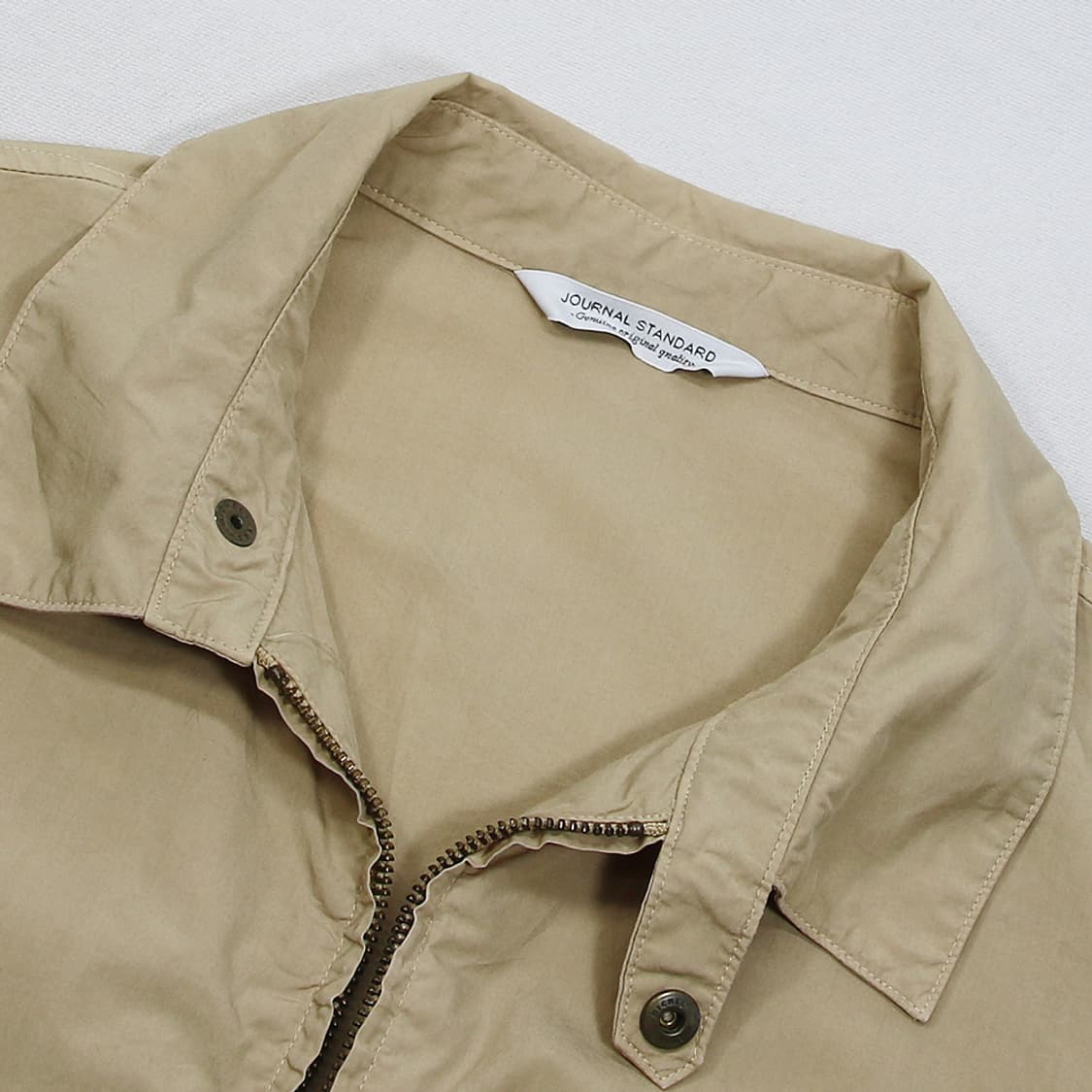 (착용컷) JOURNAL STANDARD 코튼 블루종 (남성용 100) 상품이미지5