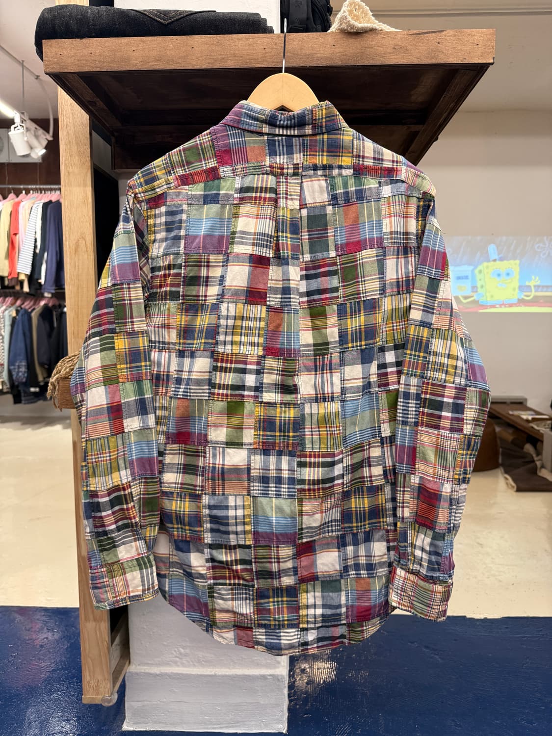 PRL 폴로 랄프로렌 마드라스 체크 셔츠 상품이미지4