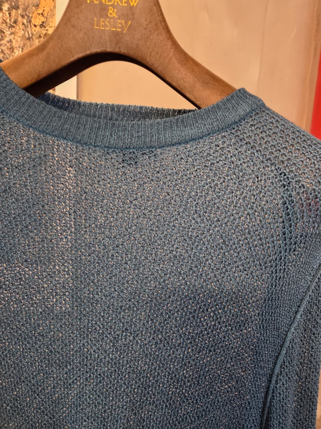 솔리드옴므 넷피쉬 니트 상품이미지3