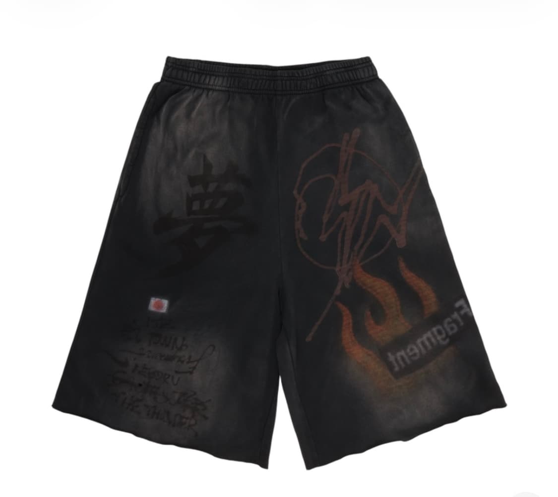 트래비스 스캇 캑터스 잭x프라그먼트x나이키 드림 스웨트쇼츠 다크 상품이미지1