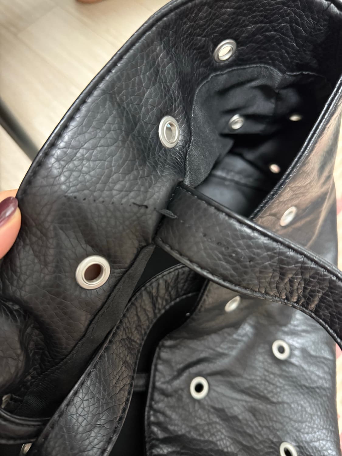 플리즈프로젝트 아일렛 쇼퍼백 토트백 상품이미지4