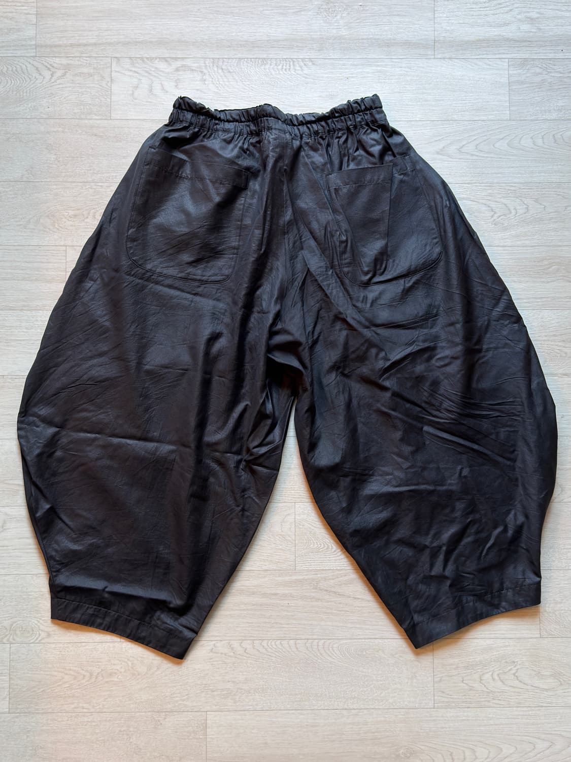 블랙 꼼데가르송 벌룬팬츠 - S size 상품이미지4