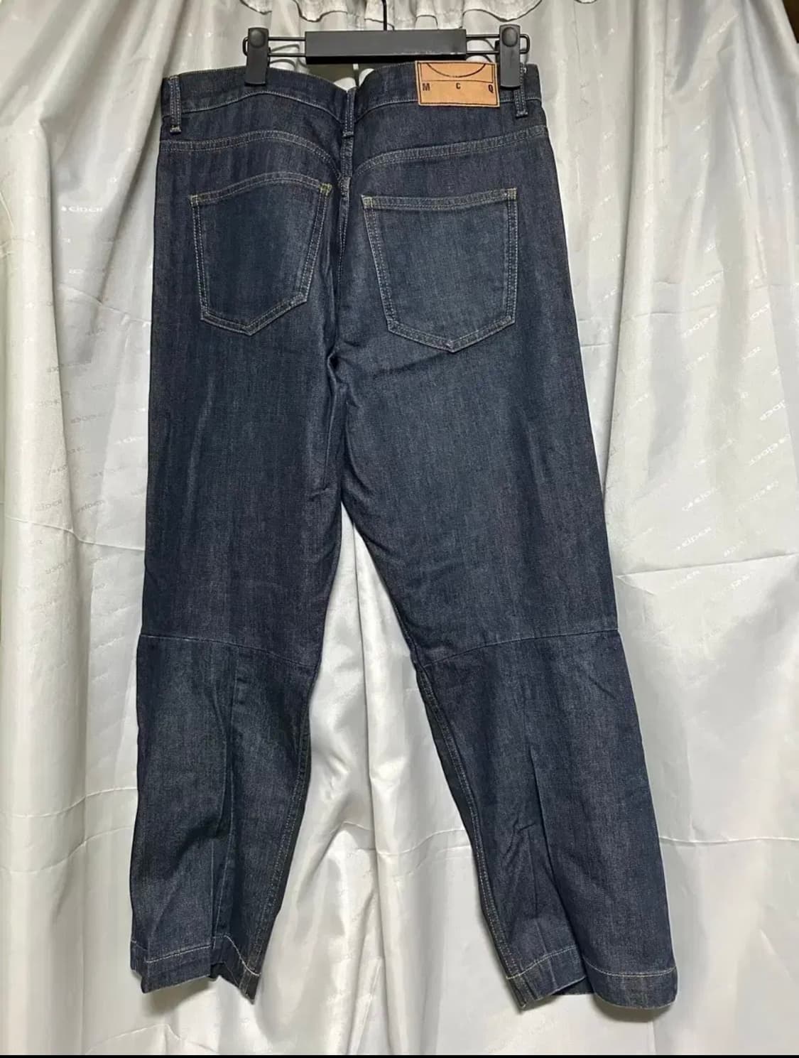 알렉산더 맥퀸 데님 패널 입체 팬츠 상품이미지2