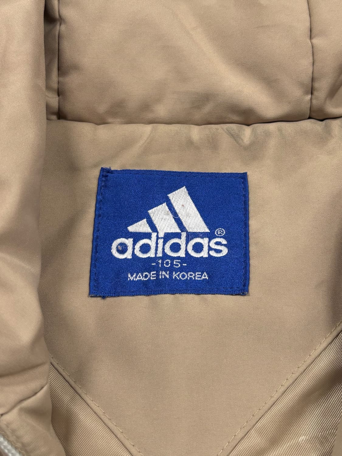 아디다스 베이지 올드스쿨 바람막이 자켓 상품이미지4