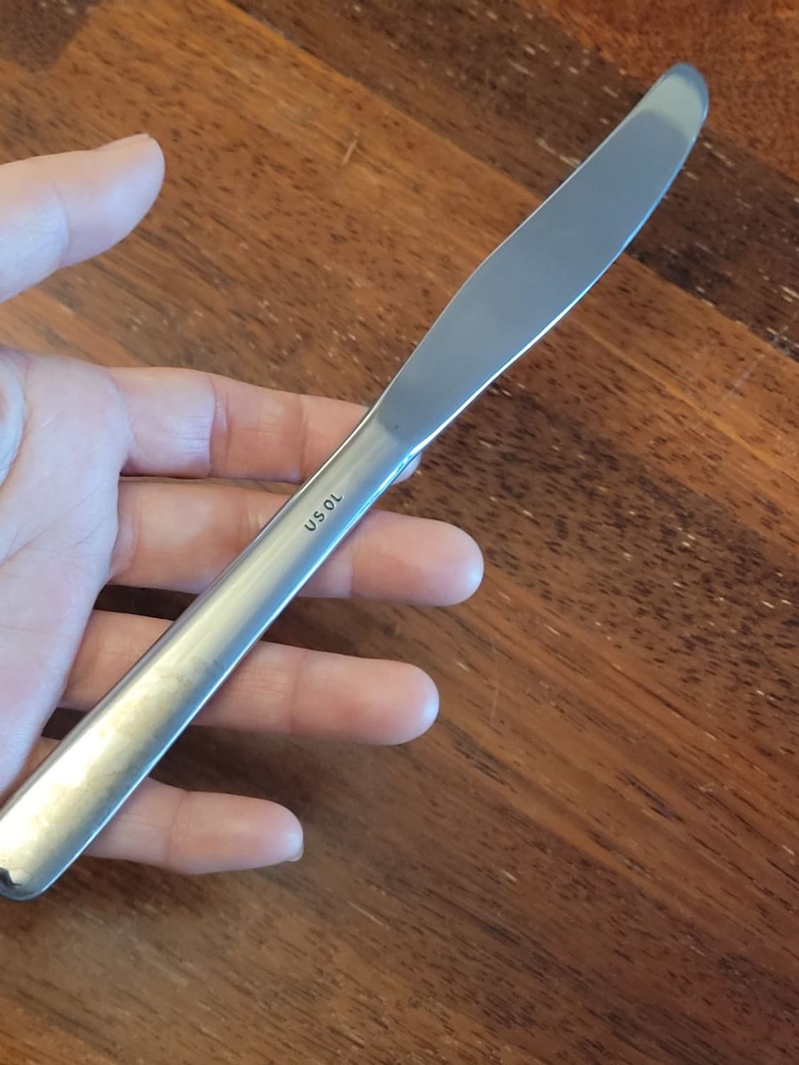 us ol 빈티지 스테인레스 나이프 상품이미지3