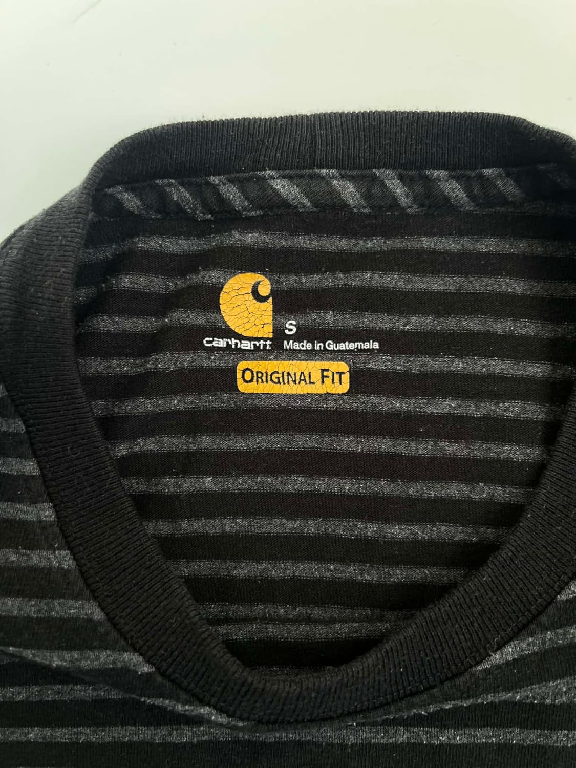 [S] 칼하트 스트라이프 포켓 반팔 티셔츠 상품이미지3