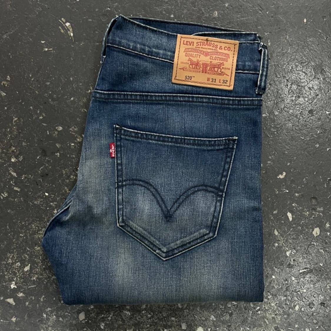 31 리바이스 520 청바지  상품이미지5