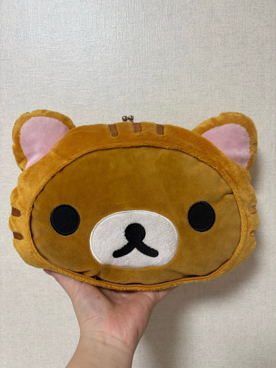 고전 산엑스 네코리락쿠마 가마구치 가방 인형 상품이미지1