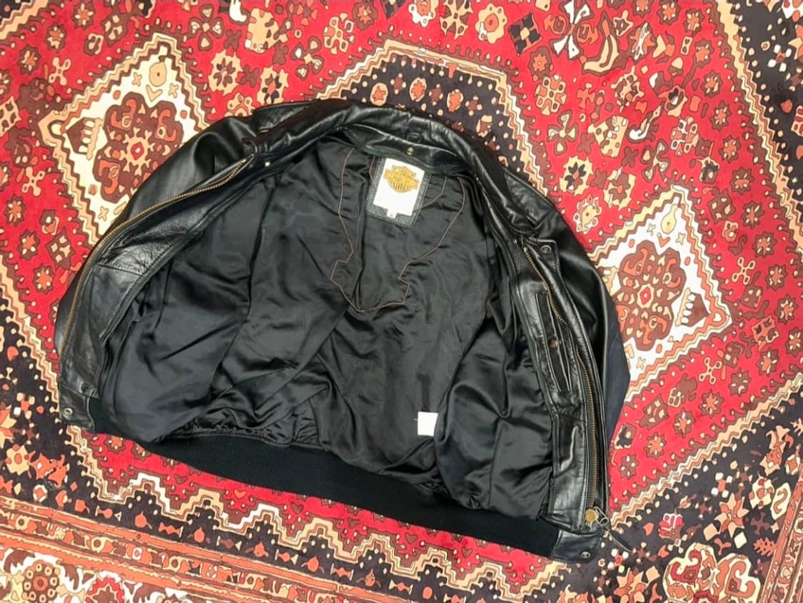 할리 데이비슨 소가죽 자켓 레더자켓  상품이미지4