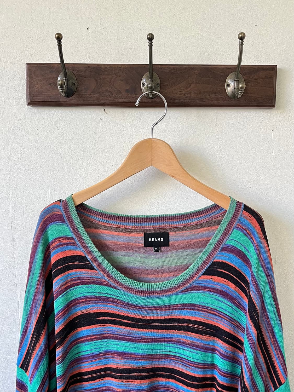 BEAMS 스트라이프 오버 탑 상품이미지2
