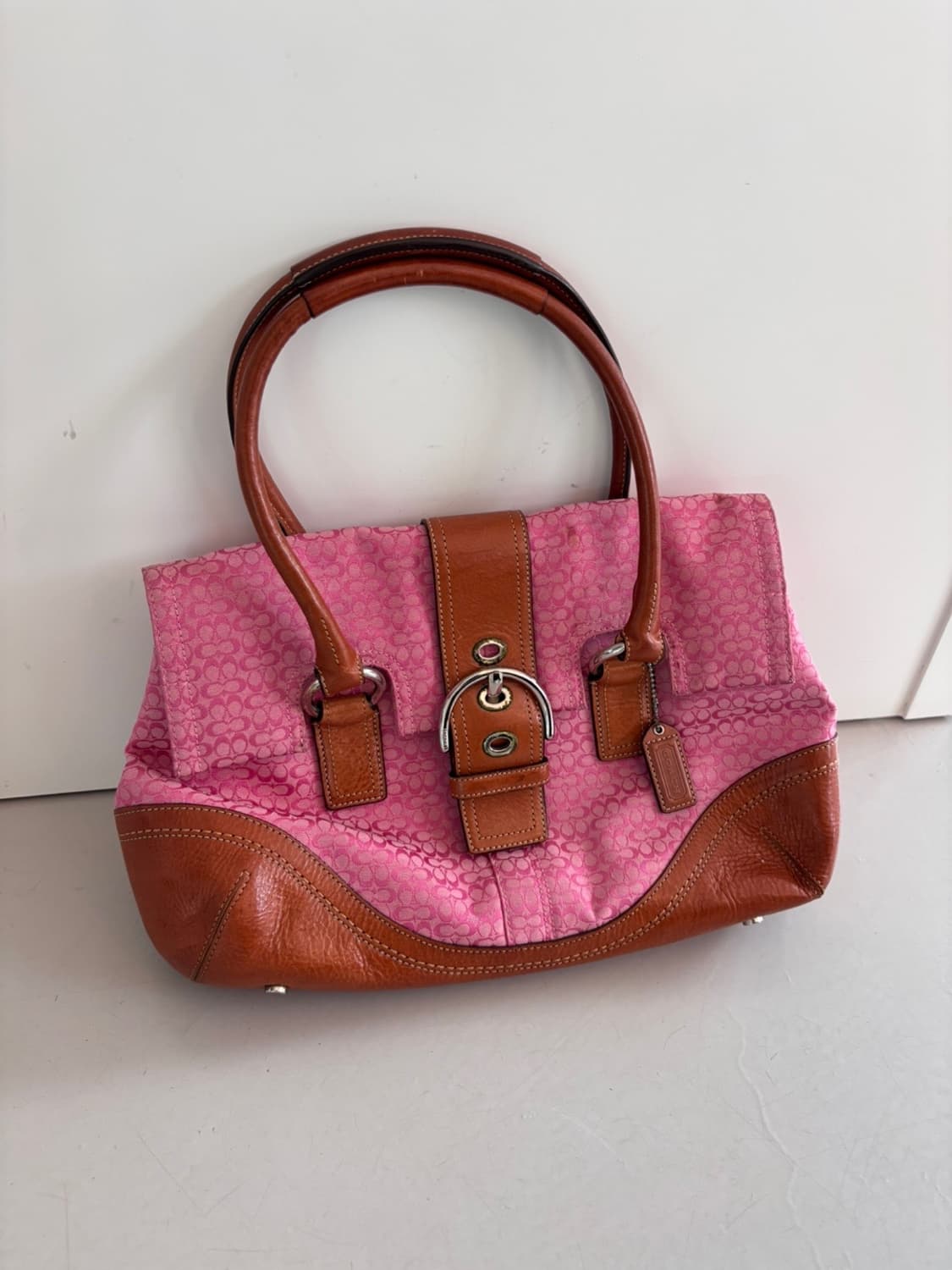 Vintage Coach Leather Bag 상품이미지2