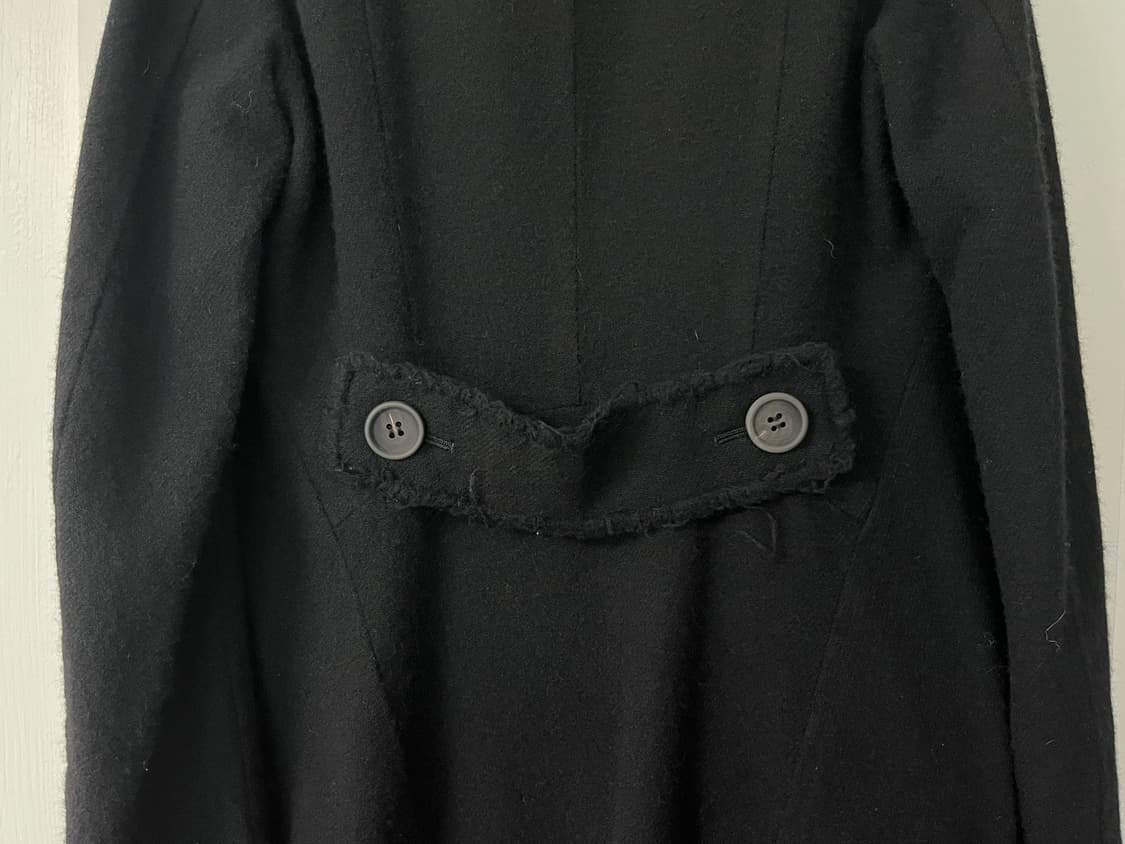 준야와타나베 프린지 울 리본 코트 상품이미지4