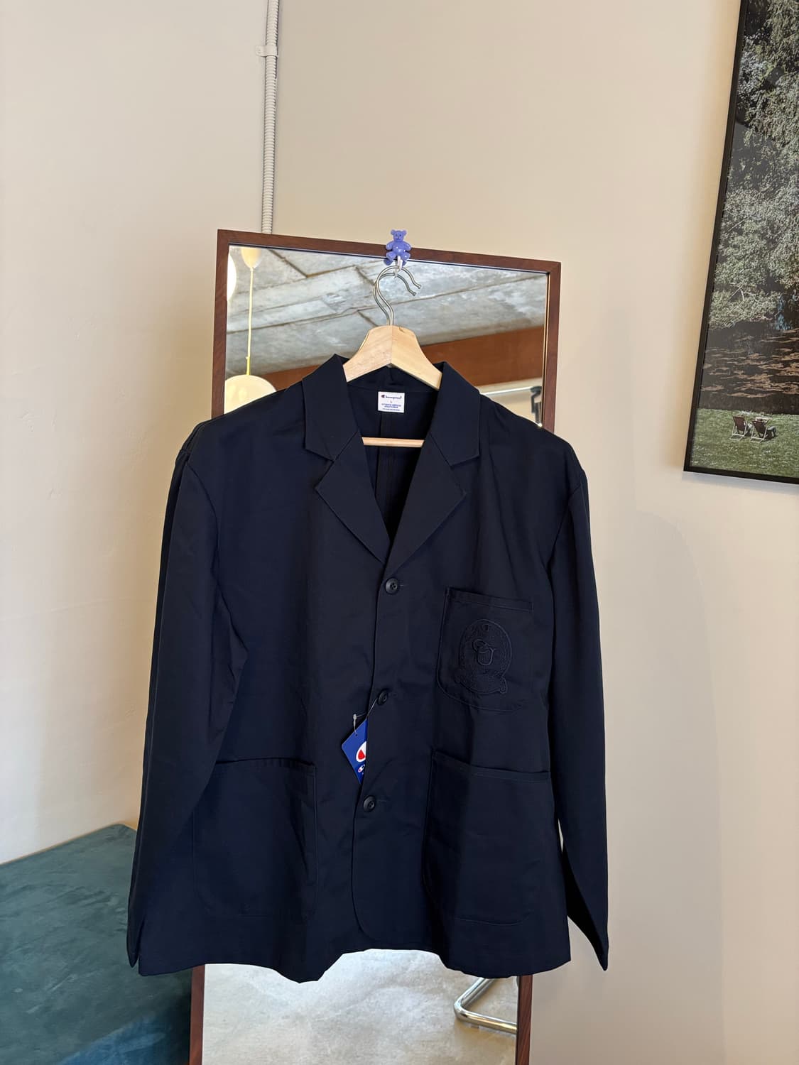 챔피온 네이비 블레이저 자켓 상품이미지1