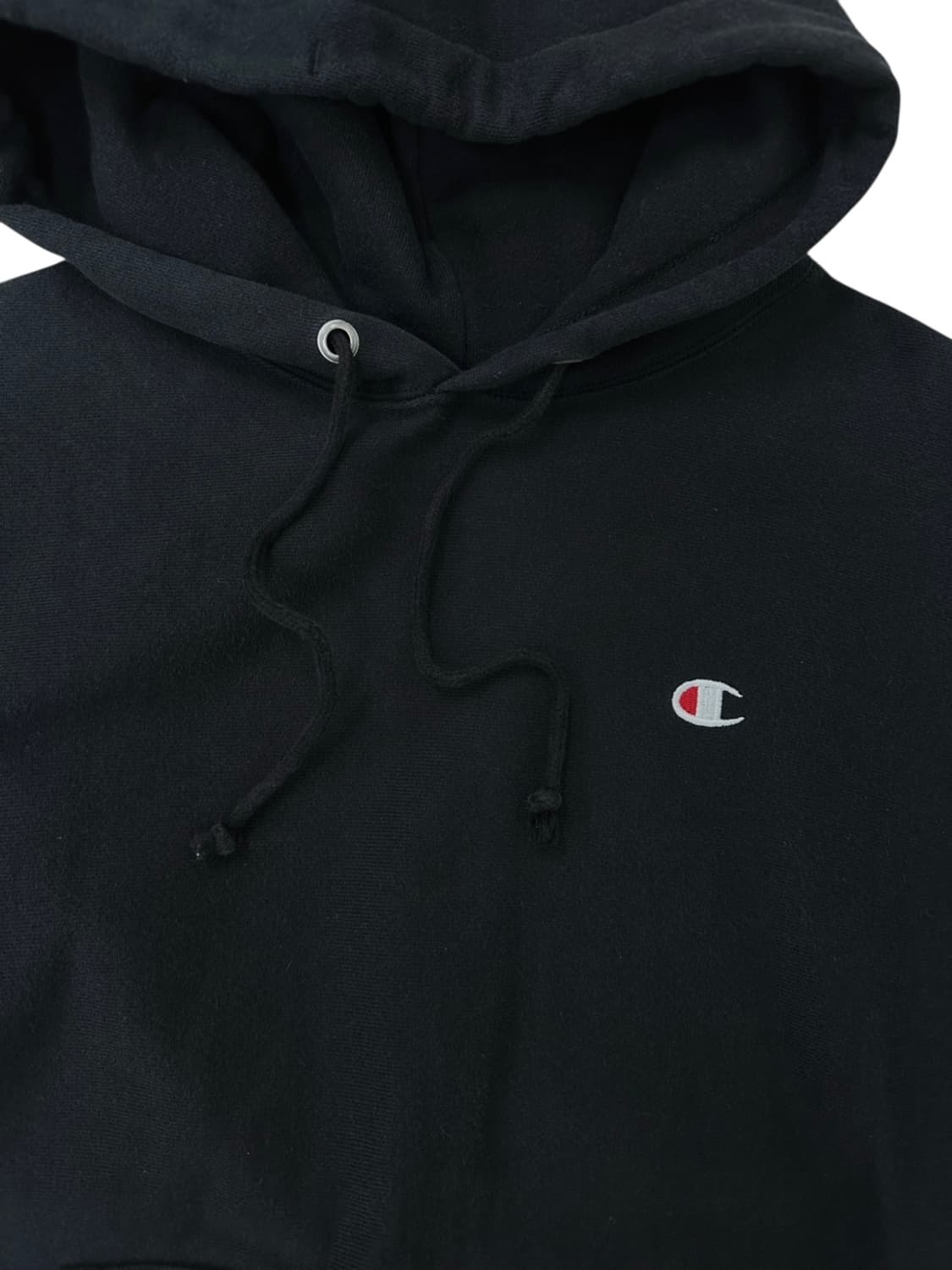 챔피온 리버스위브 후드티 블랙 (2XL) 상품이미지3