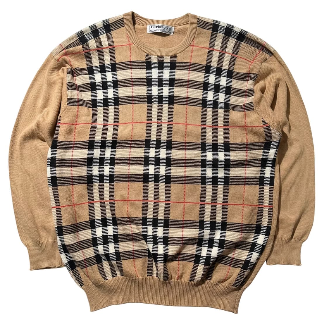 버버리 노바체크 라운드 니트 상품이미지1