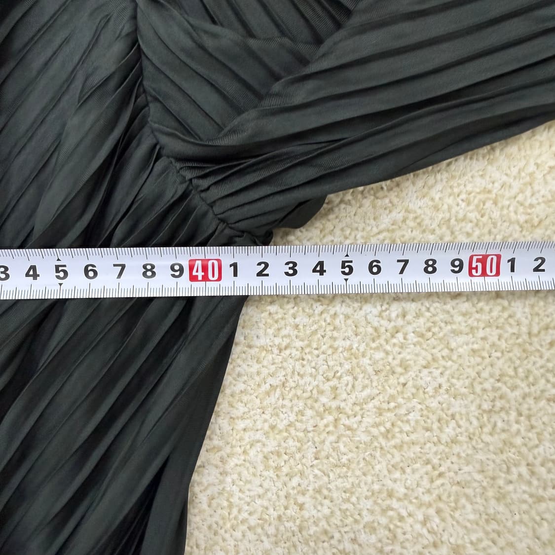 S H&M 새상품 여성 플리츠 롱 원피스 0210T 상품이미지6