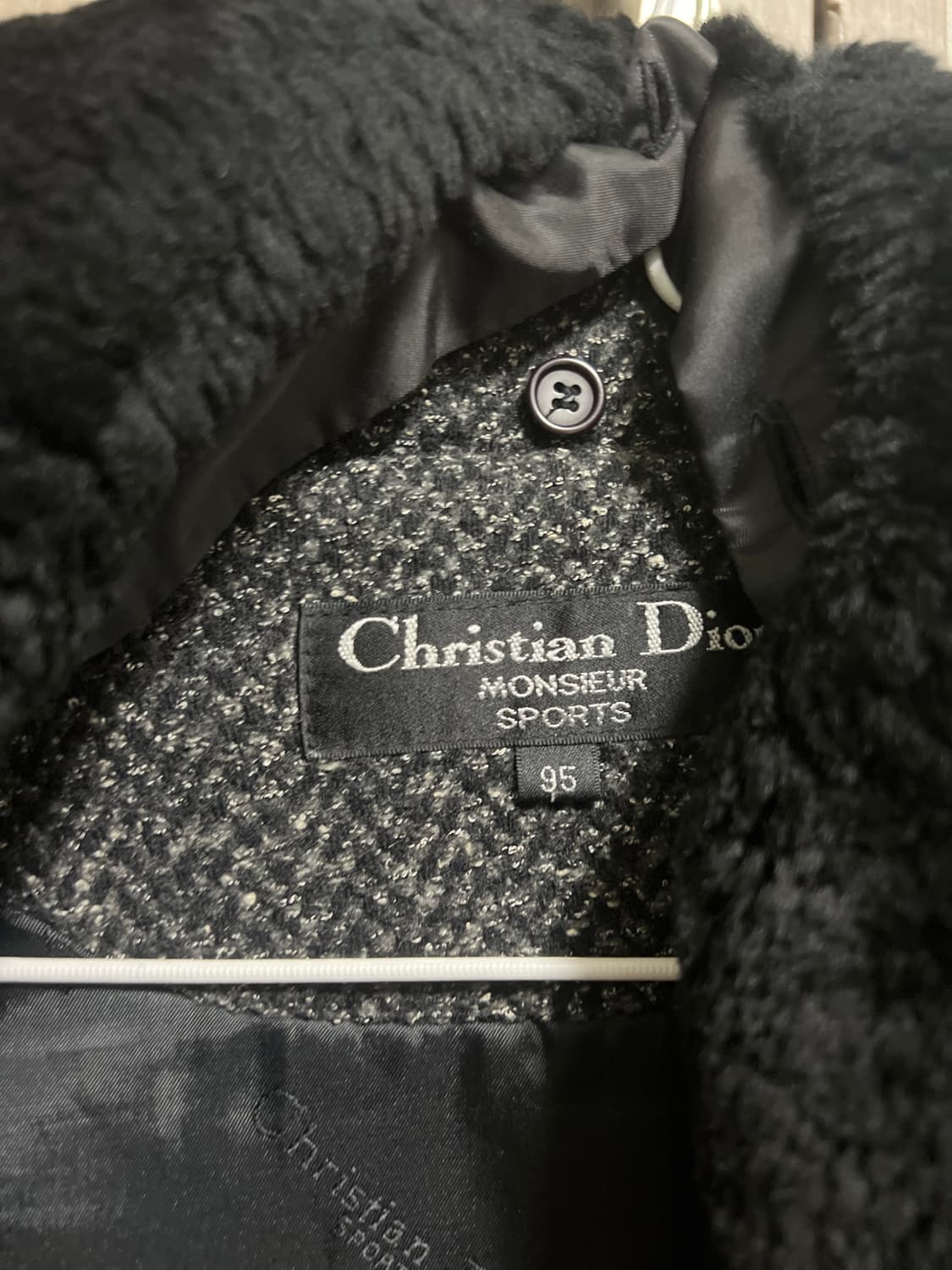 크리스찬 디올 정품 헤링본 블루종 자켓 상품이미지2