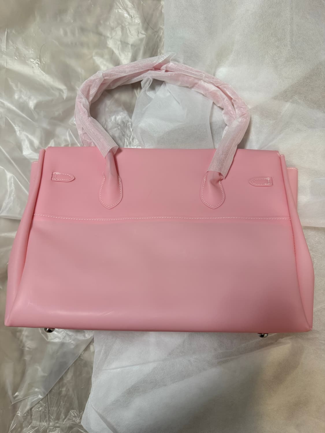 키키 젤리백 pink 버킨젤리 퍼킨백 상품이미지3