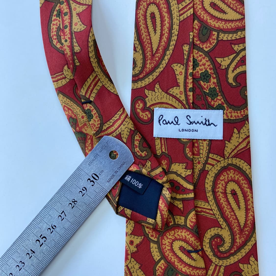 Paul Smith(폴스미스)페이즐리 명품 정품 넥타이 상품이미지5
