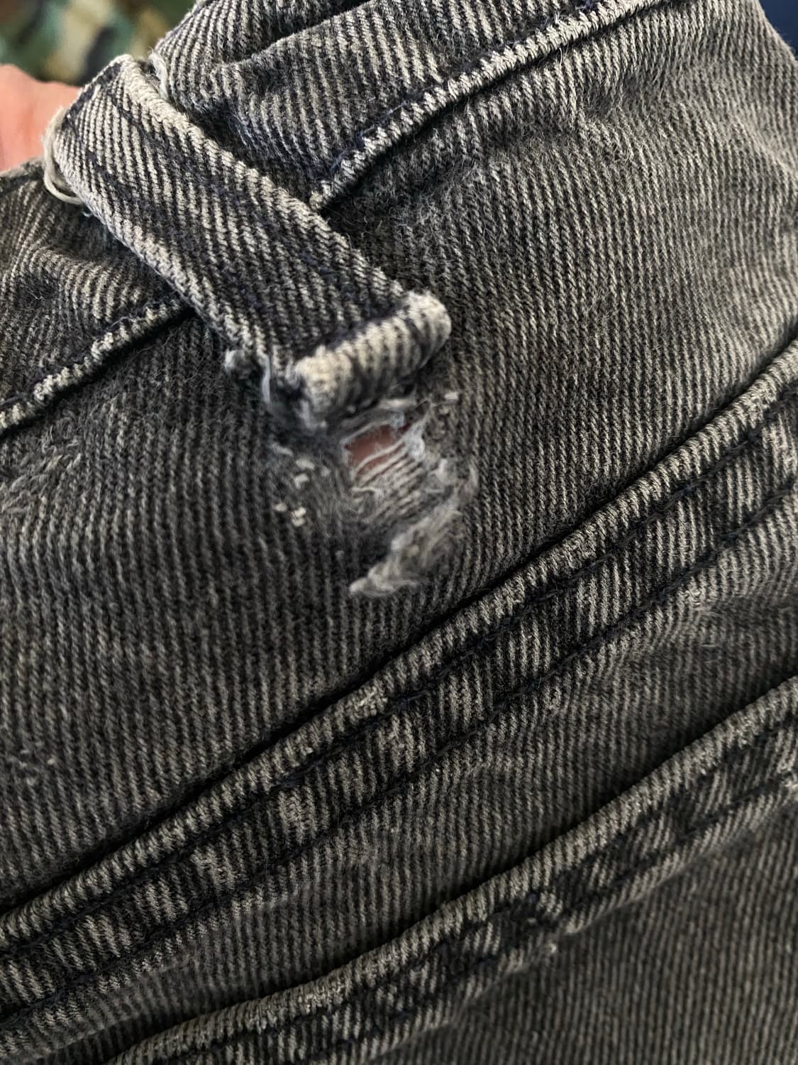 (40x32) 90s 리바이스 505 오렌지탭 흑청 블랙 USA 상품이미지7