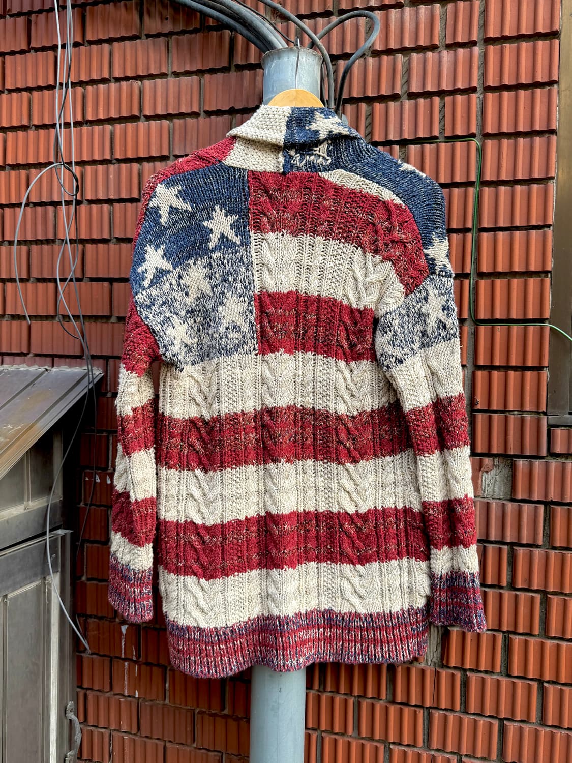 데님 앤 서플라이 성조기 케이블 가디건 폴로 랄프로렌 상품이미지6