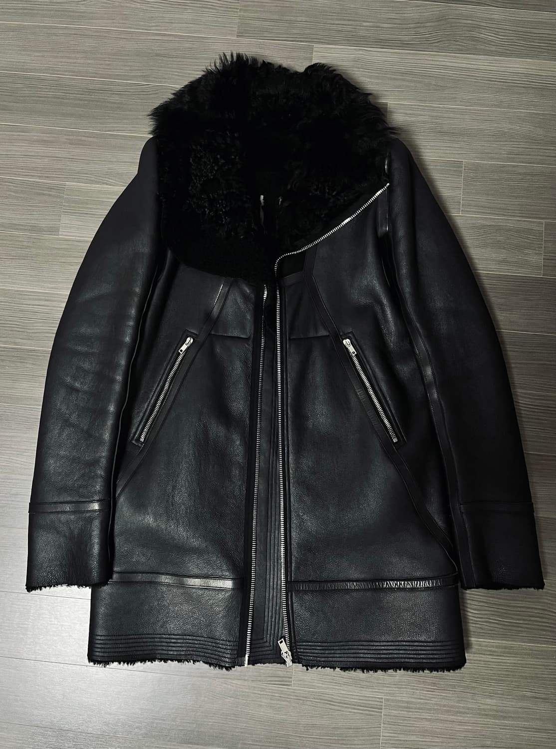 릭오웬스 / 시어링 SHOWTEK 자켓 / 48 상품이미지1