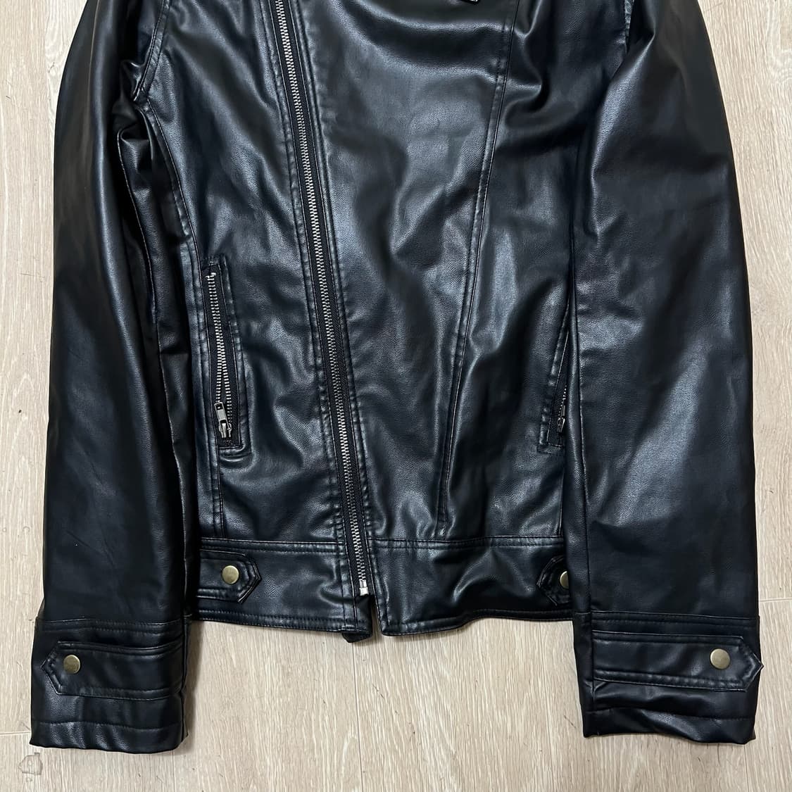 CNC 남성 더블 라이더 가죽자켓 XL/105  상품이미지3