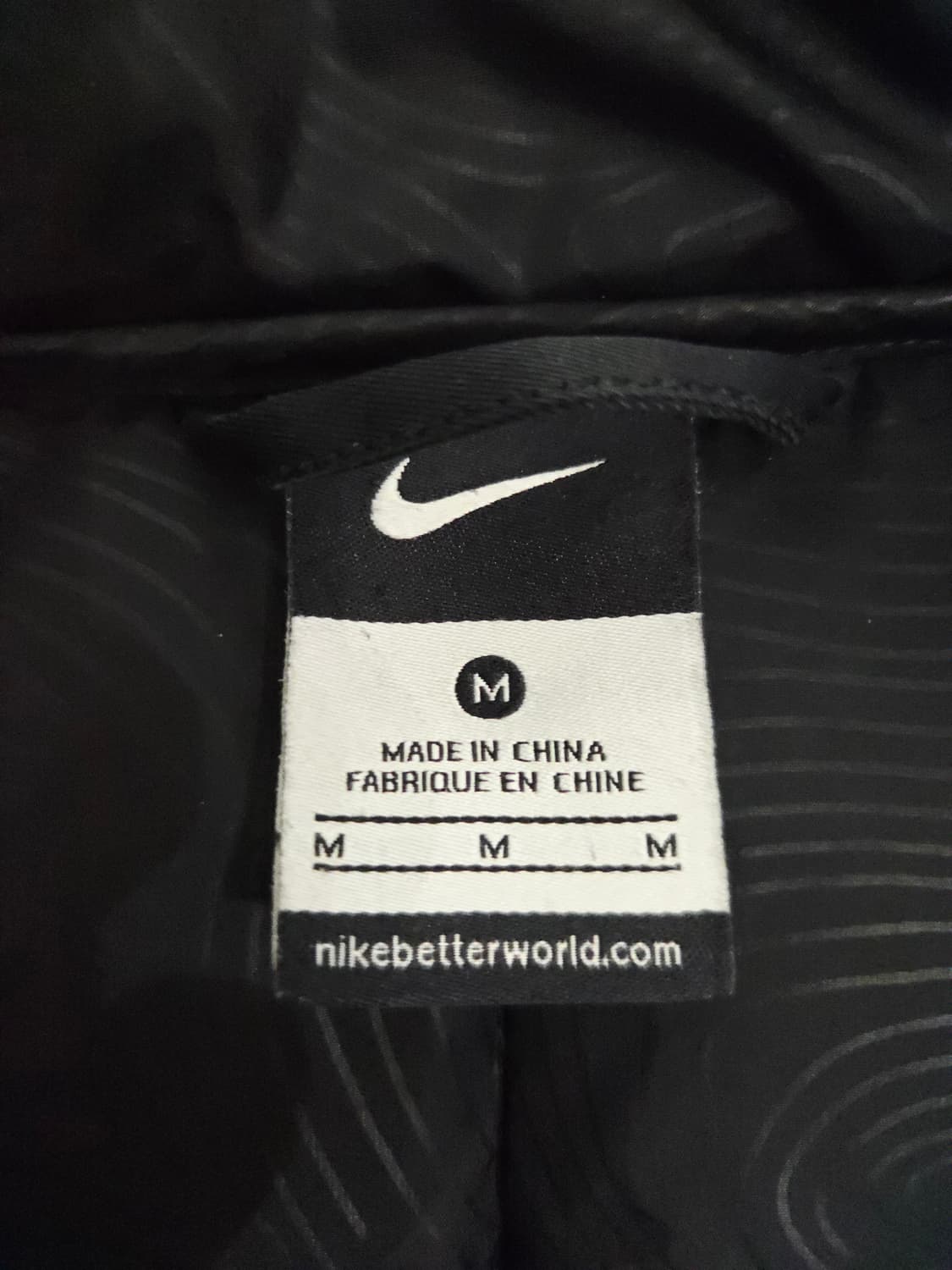 나이키 블랙 포켓 덕다운 패딩 자켓 상품이미지7