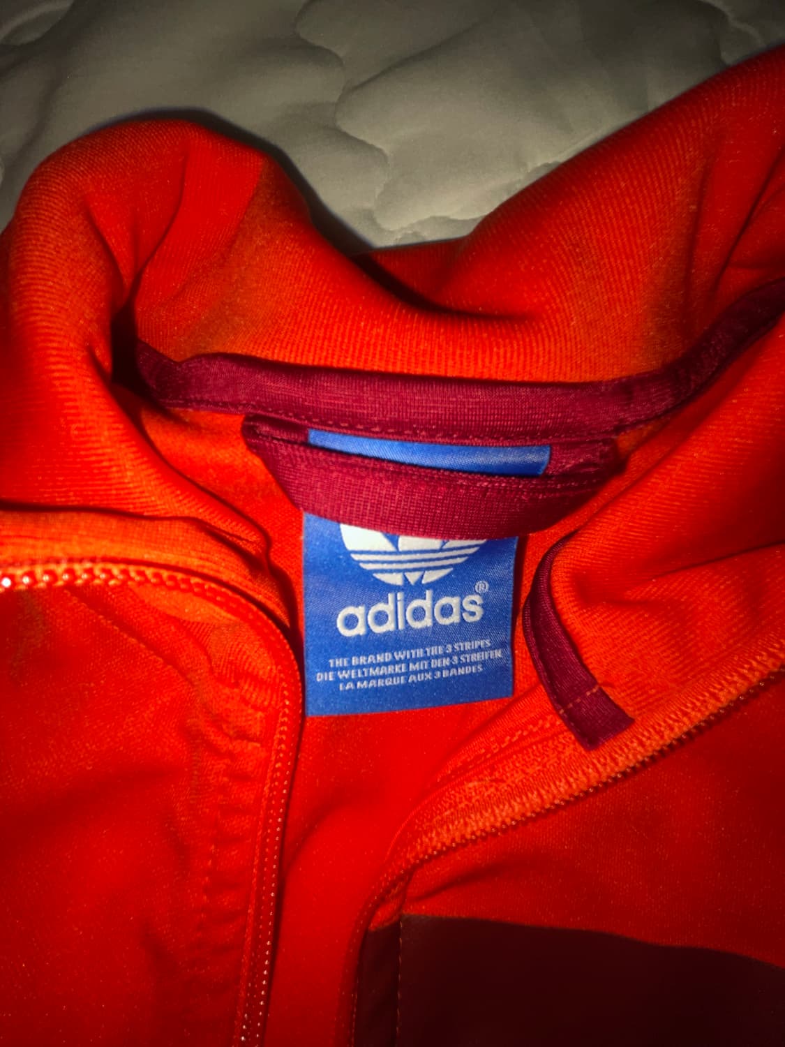 Adidas red 져지 상품이미지3