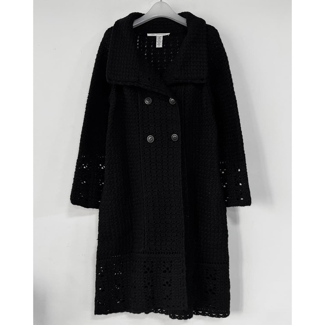 다이앤 본 퍼스텐버그 DVF 크로셰 니트 롱 코트 상품이미지3