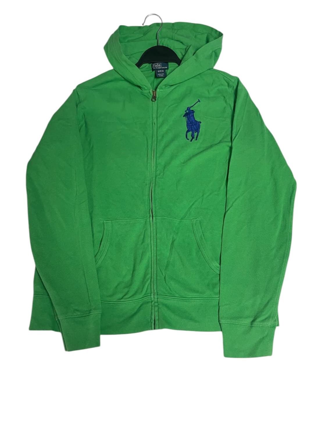 폴로 그린 후드집업 상품이미지1