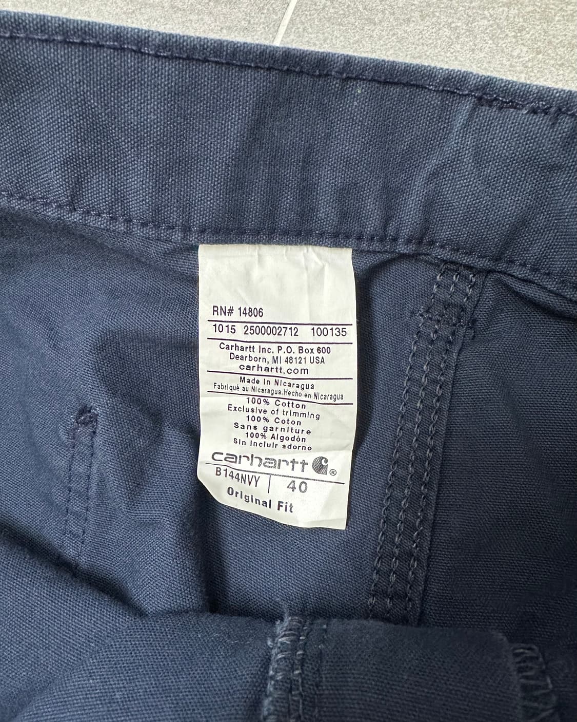 (허단49)칼하트 워크 반바지-M2108 상품이미지3